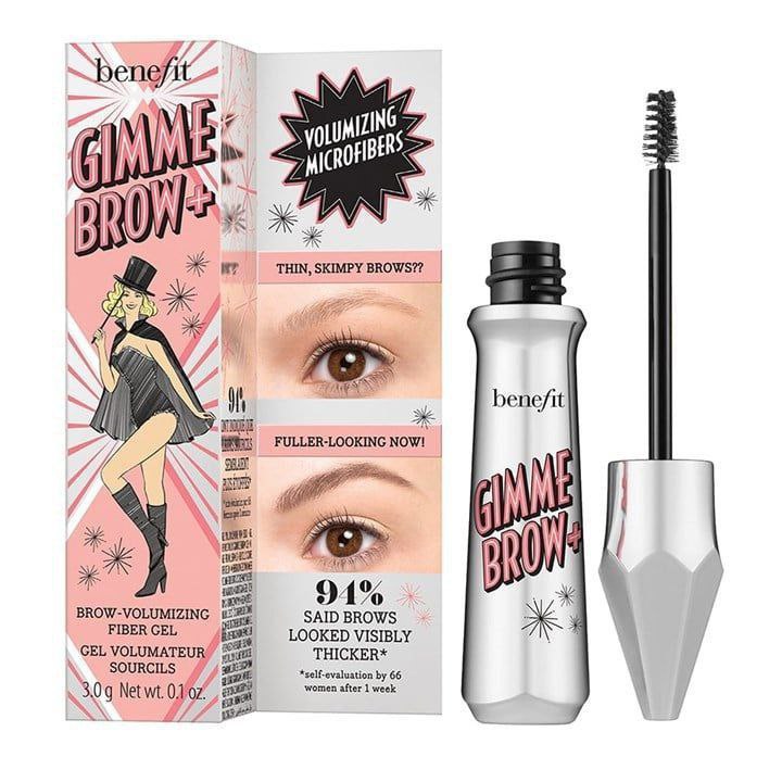 ریمل ابروی رنگی حجم دهنده بنفیت مدل Gimme Brow+  